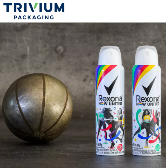 Trivium Brazil wins International Packaging Award with Rexona for Innovative Aerosol Can Design